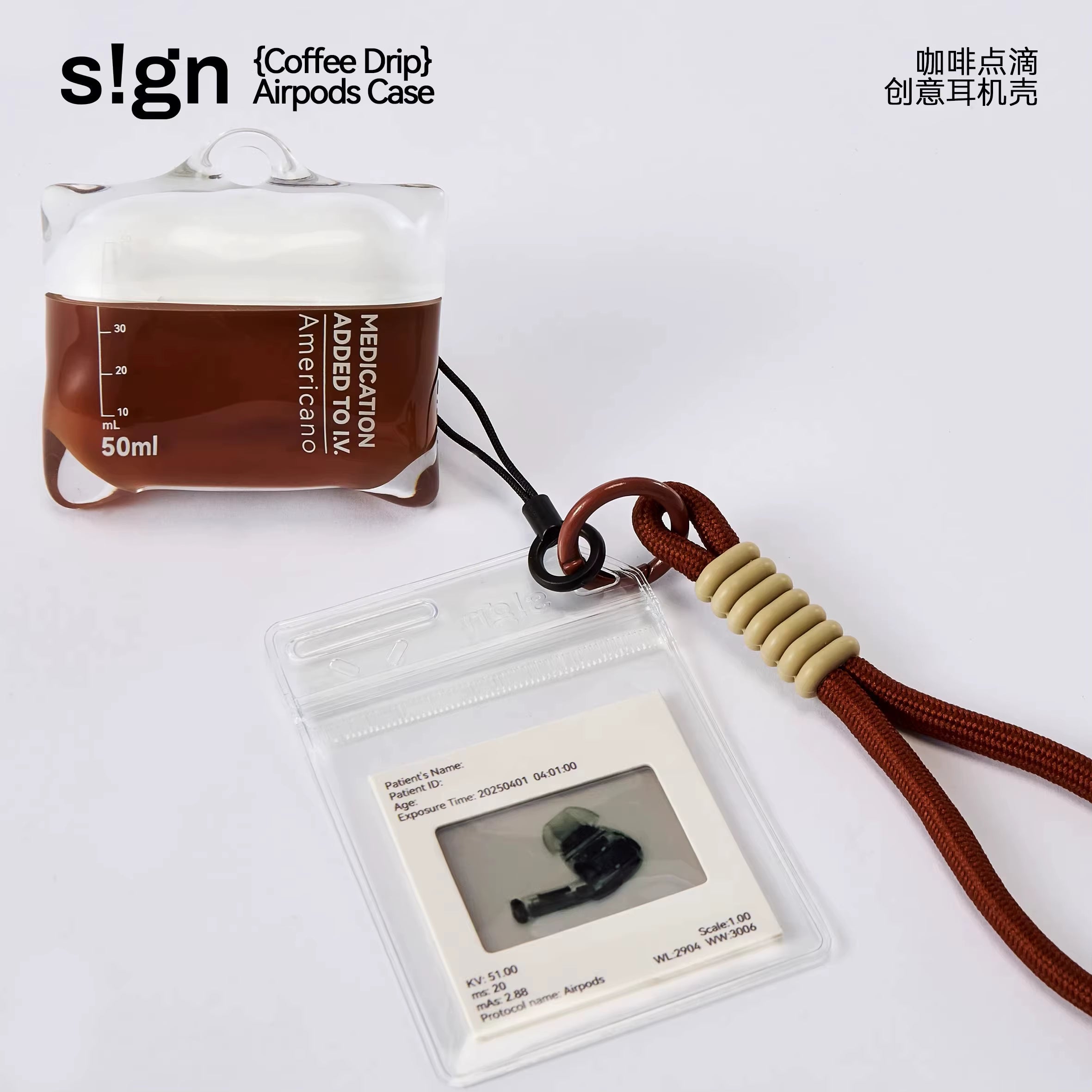 New for Airpods Pro1/2 Drip Blood Bag Earphone Case for Airpods 4 Bluetooth Silicone Transparent Headphone Case Protective Cover