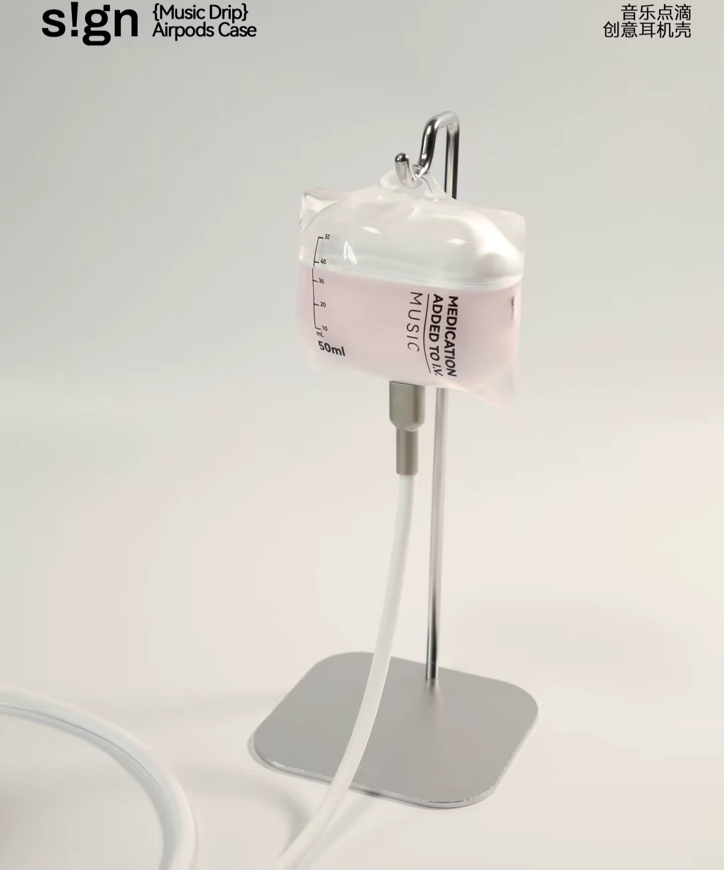 New for Airpods Pro1/2 Drip Blood Bag Earphone Case for Airpods 4 Bluetooth Silicone Transparent Headphone Case Protective Cover