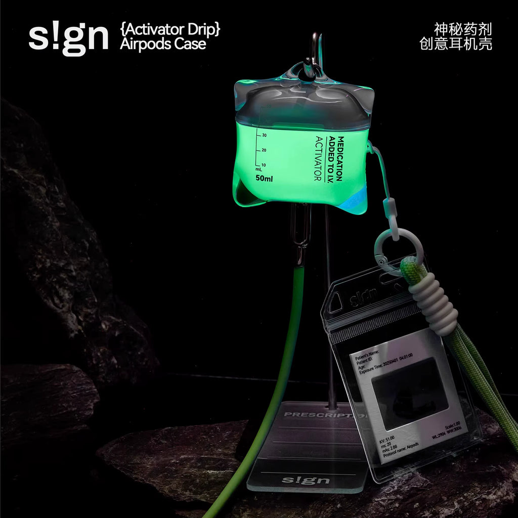 New for Airpods Pro1/2 Drip Blood Bag Earphone Case for Airpods 4 Bluetooth Silicone Transparent Headphone Case Protective Cover