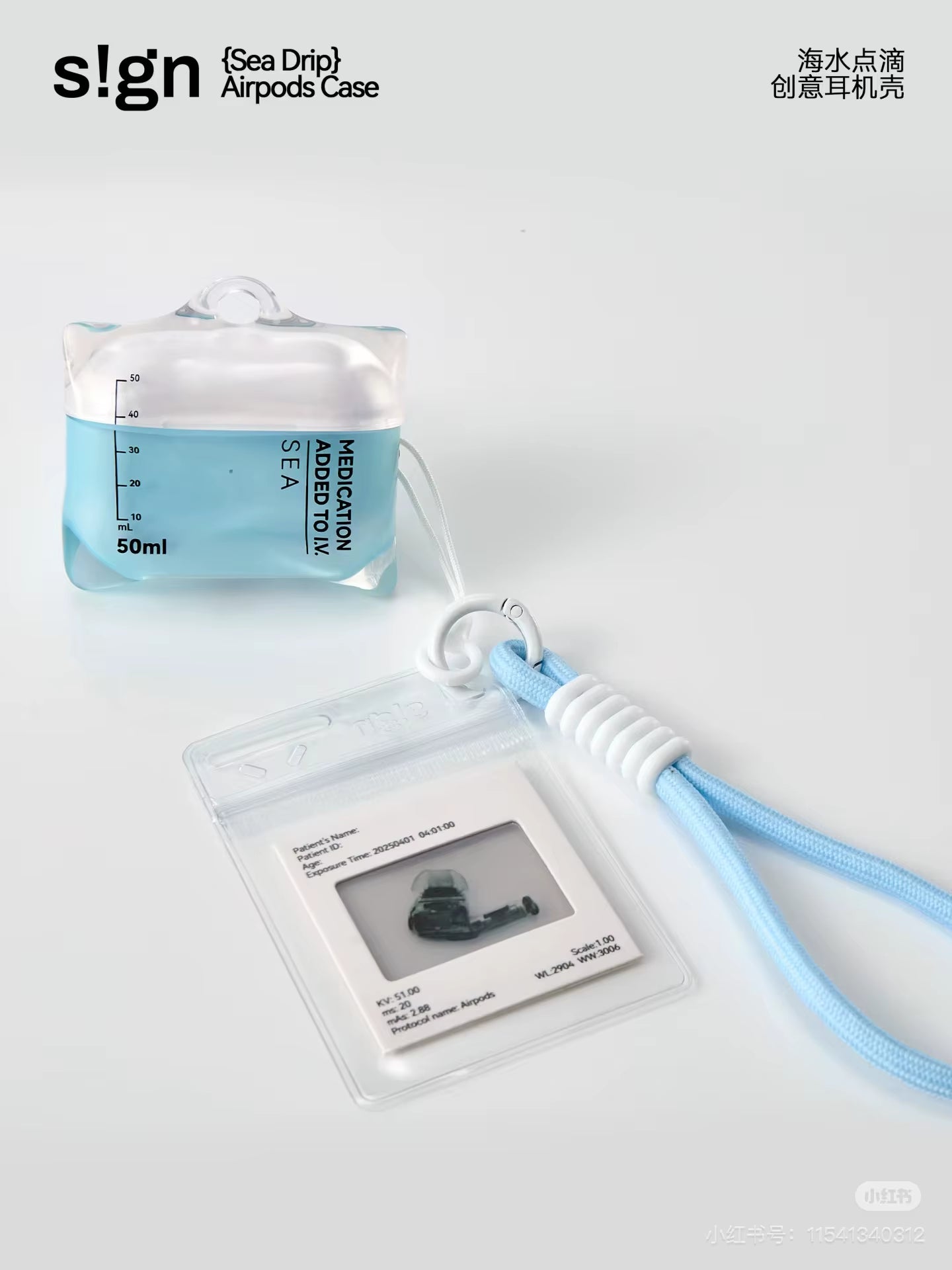 New for Airpods Pro1/2 Drip Blood Bag Earphone Case for Airpods 4 Bluetooth Silicone Transparent Headphone Case Protective Cover