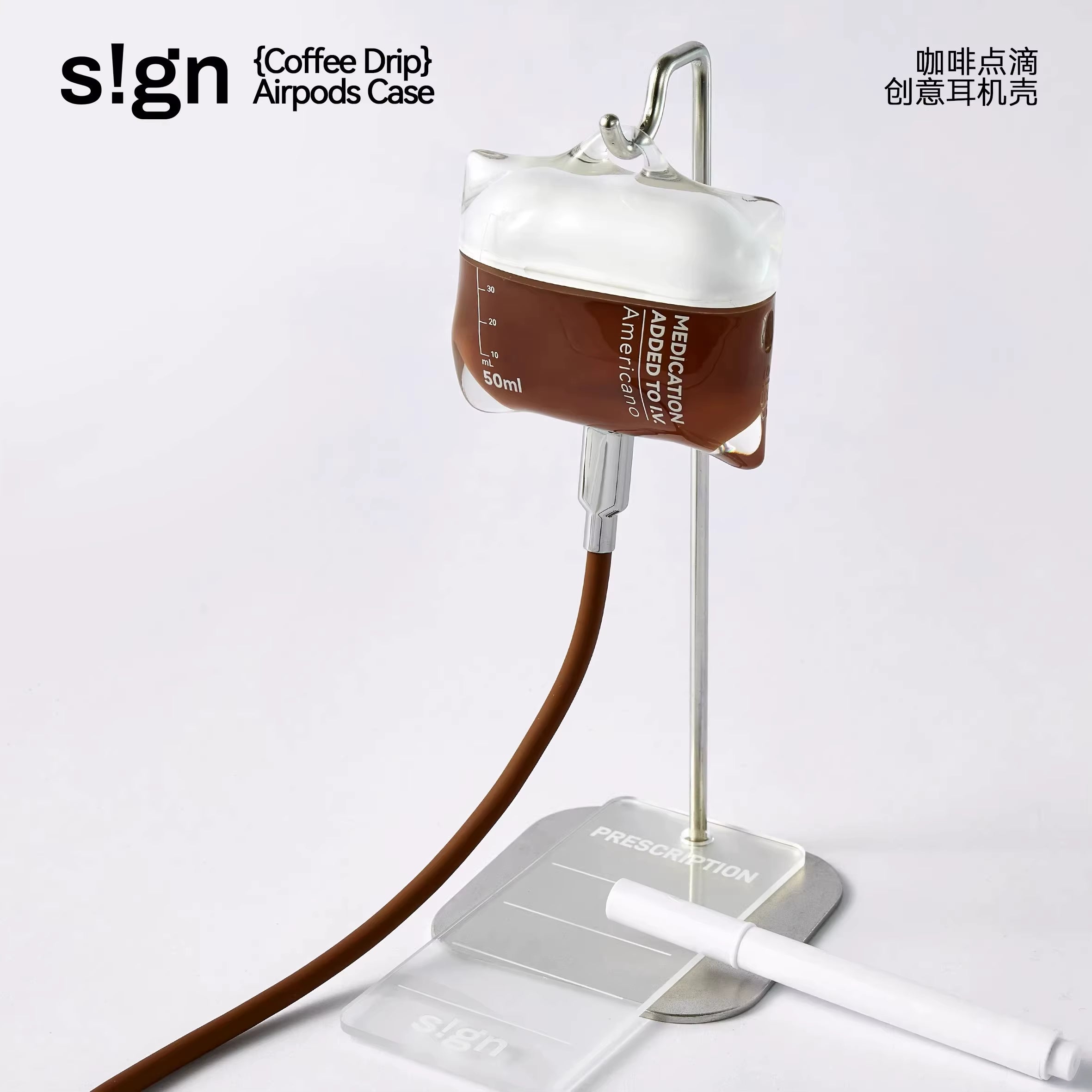 New for Airpods Pro1/2 Drip Blood Bag Earphone Case for Airpods 4 Bluetooth Silicone Transparent Headphone Case Protective Cover